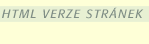 HTML verze stránek